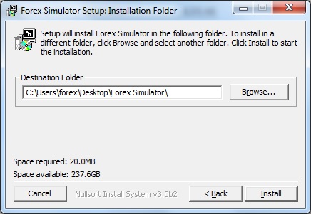 Forex Trading Simulator Iinstallation Folder