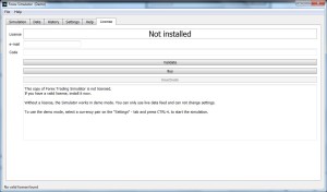 Forex Trading Simulator License